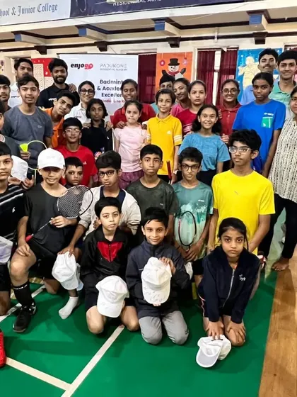 A group photo from our 10-day Winter Camp at the Padukone Residential Academy in Nashik. We were delighted to host 31 enthusiastic kids for an immersive training experience.