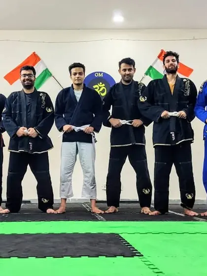 Grit, passion, commitment, and compassion. This is our team after a tough Gi Jiu-Jitsu session, a brotherhood forged through hard training and mutual respect.