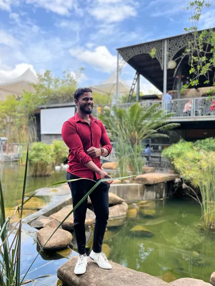 Don't forget to smile. Enjoying a day out by the water. A balanced life includes both hard work and relaxation.