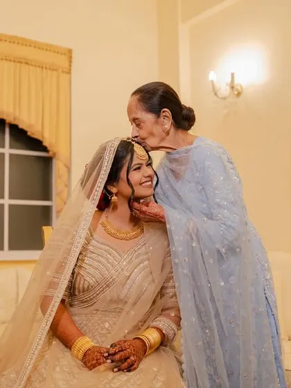 More moments from beautiful Nikaah ceremonies, featuring soft and elegant makeup.