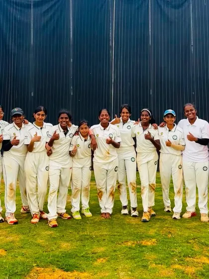 The RSCA Women's Team stands together for a photo, showcasing the unity and spirit of our female cricketers.