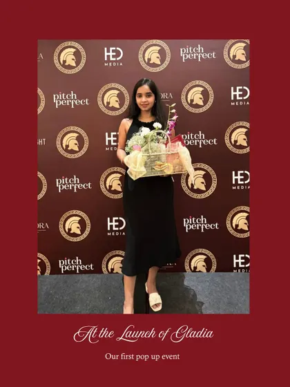 This was our very first pop up event, at the launch of Gladia. Holding one of our curated hampers, I felt so much gratitude for the beginning of this journey. It cemented our passion for creating custom hampers for new beginnings, celebrations, and everything in between.