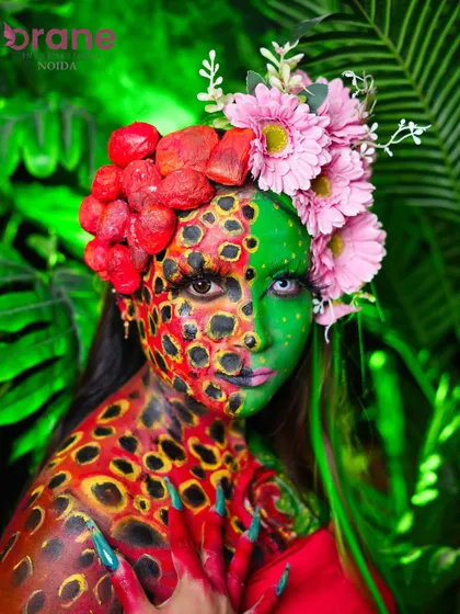 A powerful and artistic shot, this image is a testament to the creative potential we unlock in our students.