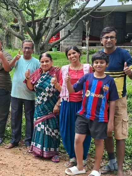 A multi-generational family enjoying their time together. Our resort is designed to be a welcoming place for everyone, from grandparents to grandchildren.
