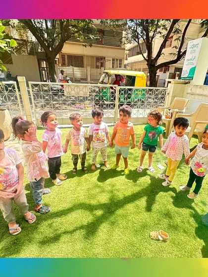 A glimpse into our festive celebrations, including Independence Day, Janmashtami, Ganesh Chaturthi, Diwali, and Christmas. Children participate in flag hoisting, dress in traditional attire, create festive crafts, and learn the significance of each occasion, fostering a deep appreciation for our diverse culture.