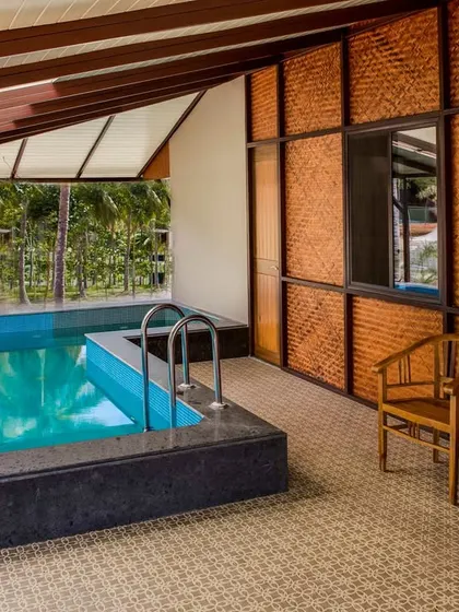 Your own private plunge pool, surrounded by nature, is the highlight of our exclusive Pool Villa at Kabini.