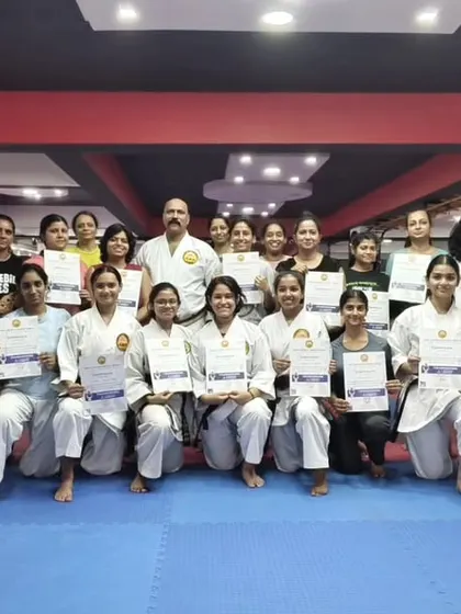 Participants from our International Women's Day workshop at the dojo. It is always inspiring to see a community of women coming together to learn, grow stronger, and support one another.