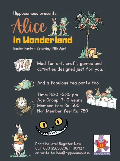 Don't be late for a very important date! Our Alice in Wonderland Easter Party combines the whimsy of Wonderland with the fun of Easter, complete with a mad tea party.