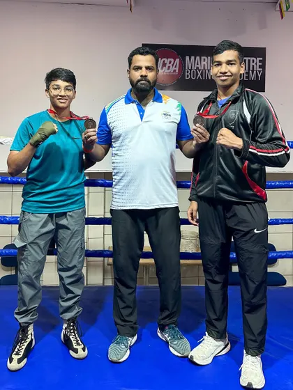 Another shot of our national medal winners. The pride on their faces is the reason I coach.