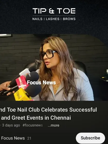 More media love for our meet and greet events in Chennai. Thank you to Focus News for capturing the celebration and sharing our story.