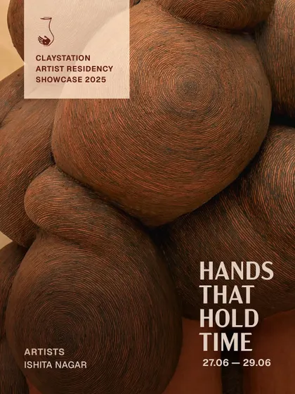 This is the kind of powerful, evocative work that emerges from our residency. We support artists in developing a cohesive collection that tells a story, culminating in a professional showcase like "Hands That Hold Time."
