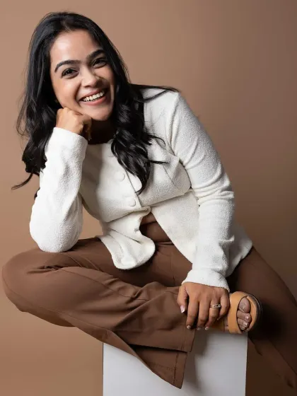 A personal branding session should feel like you on your best day. I love capturing these moments of genuine laughter, which make a headshot feel warm and approachable. We aim for portraits that are professional but packed with personality, perfect for entrepreneurs and leaders.
