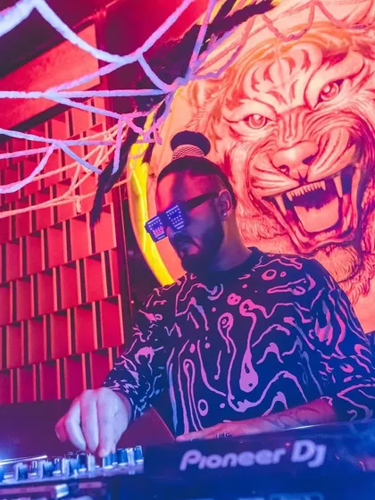 Themed nights are my specialty. For this Halloween bash at Badmaash, I brought out the spooky decor, my LED glasses, and a playlist to match the vibe.