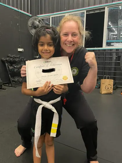 Our student of the month for November is the amazing Veera. She has shown incredible focus and precision in her techniques. Well done.