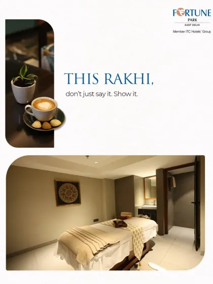 This Rakhi, I encourage you to show your appreciation with an experience. My packages combine relaxing spa treatments with delightful café moments.