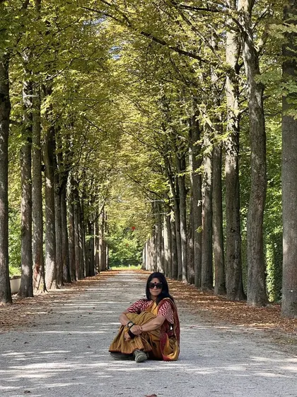 Sometimes, the best thing to do is find silence and rest. Here, I am taking a moment to withdraw and rejuvenate amidst the quiet beauty of nature.