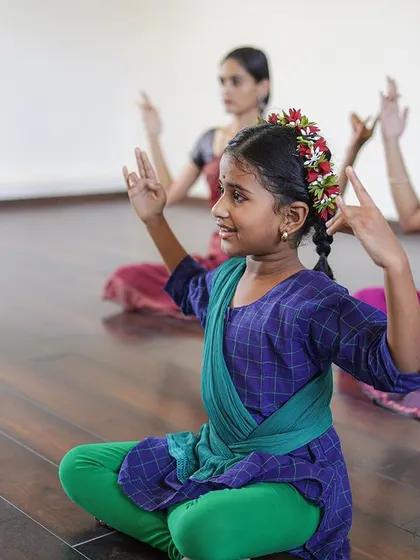 The joy and focus on a young student's face. My goal is to nurture a love for dance in a supportive and encouraging environment.