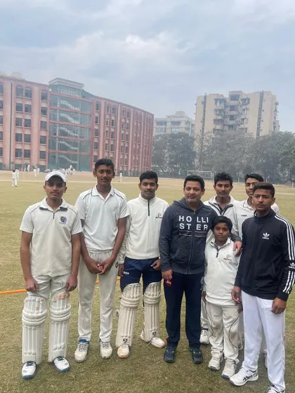 Our young players get a chance to interact with and learn from leg-spin maestro Piyush Chawla during his visit to our grounds.