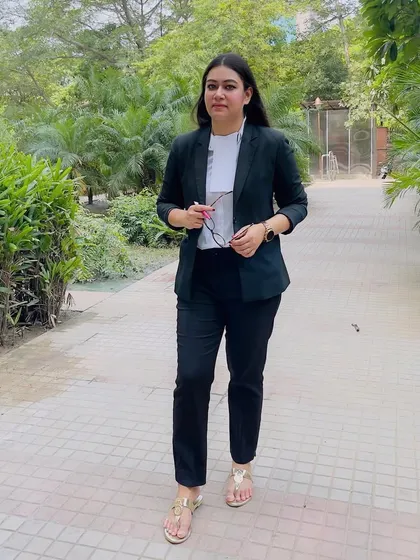 The calm before the storm. A moment of quiet focus before heading into a courtroom battle.