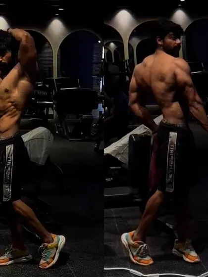 A competition-ready physique is about more than just muscle. It's about symmetry, definition, and presentation. Here, I demonstrate a classic side triceps and back double biceps pose, highlighting the muscle separation and conditioning required to win on stage.