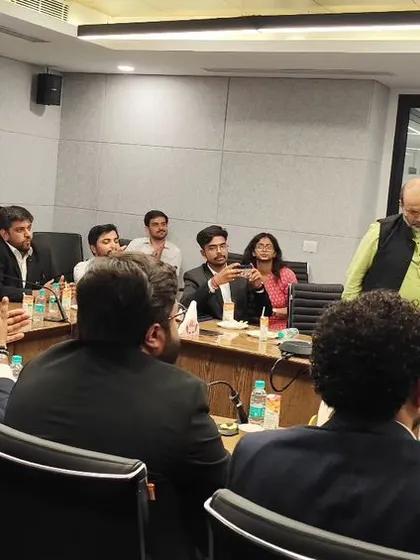 Participating in a roundtable conference on the three new criminal law legislations, organized by the India Foundation.