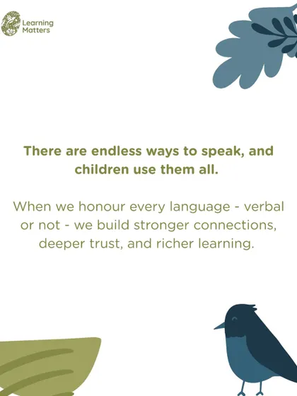 When we honor every language a child uses, we build stronger connections, deeper trust, and richer learning. This is the foundation of our respectful and responsive approach.