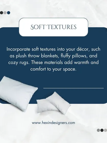A duplicate of image 44, highlighting the use of soft textures for a cozy feel.