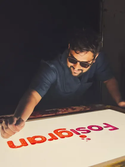 Here I am, adding the final touches to the Fosigran logo for Corona Remedies. This behind-the-scenes shot shows the precision and care that goes into every corporate logo reveal and product launch animation.