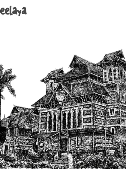A beautiful architectural sketch by our intern Sreelaya, showcasing her incredible eye for detail. This kind of passion and artistry is what drives our studio's creative energy.