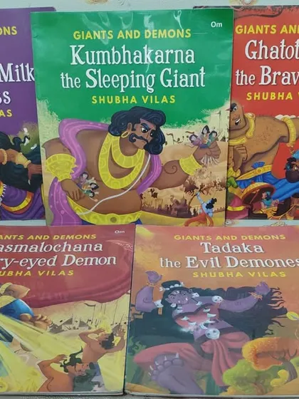 Dive into the world of Indian mythology with these exciting stories of giants and demons. These tales of heroism and morality are a huge hit with kids.