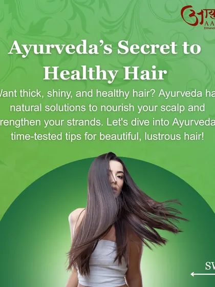 Are you looking for thick, shiny, and healthy hair? Ayurveda offers natural solutions to nourish your scalp and strengthen your strands from the inside out.