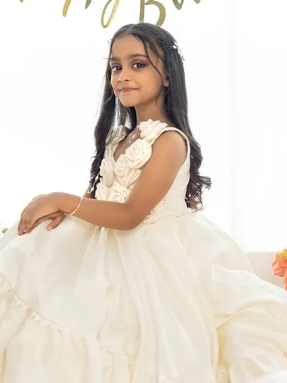 A poised and graceful portrait of the birthday girl. These photos capture the transition from a little kid to a young lady.