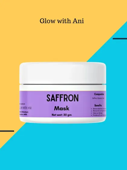 My Saffron Mask is perfect for brightening the complexion, combating acne, and providing deep hydration.