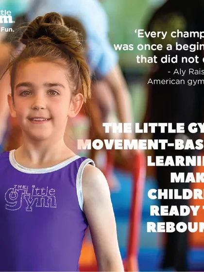 Every champion was once a beginner who didn't quit. Our movement-based learning teaches children resilience, helping them become ready to rebound from any challenge, inside or outside the gym.