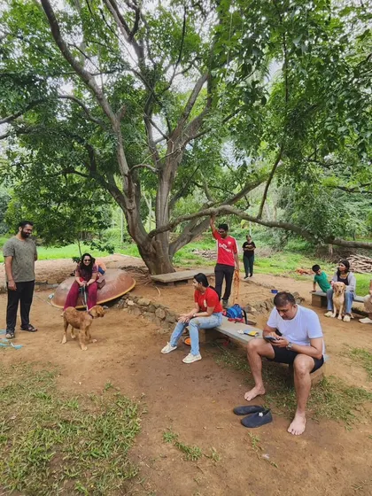A few moments from a "Dog's Day Out" I hosted at a local farm. These group outings are a great way for dogs and their parents to socialize, have fun, and practice their training in a new, exciting environment.