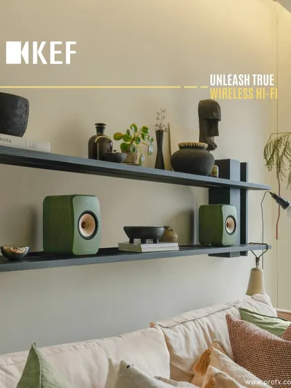 Say goodbye to messy wires with the KEF LSX II. This system delivers premium wireless Hi-Fi without compromise, packing audiophile-grade performance into a compact, stylish form. True high-fidelity sound, no strings attached.