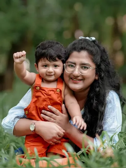 Making memories with our little miracle in the great outdoors.