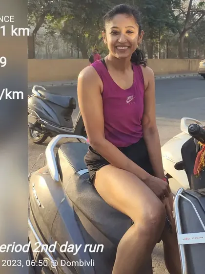 A 10km run on the second day of my period. Continuous effort, not just strength, is the key to unlocking your potential.