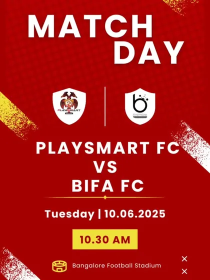 Match day is here! Our fixture announcement for the Youth Premier League game against BIFA FC. It's time to shine.