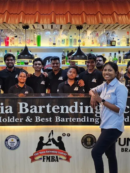 A proud instructor with her new batch of students at our Pune branch.
