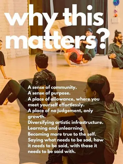 Why does this matter? Because we offer a sense of community, a place of allowance, and a space for no-judgment growth where you can become more true to yourself.