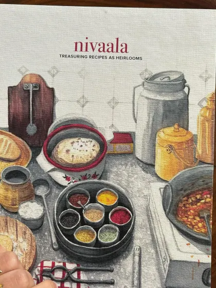 Our recipes are priceless heirlooms. This journal, with its beautifully illustrated cover, is designed to immortalize them for generations to come. It's a perfect gift for Christmas, Diwali, or any special occasion.