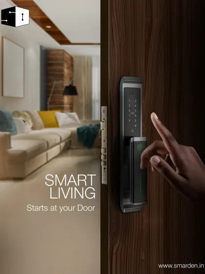 A truly smart lifestyle begins the moment you arrive home. Our keyless entry solutions offer secure, effortless access, blending sophisticated technology with the warm welcome of your personal space.