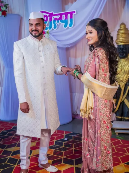 The official ring exchange during the engagement ceremony, a pivotal moment that we document with care and precision.