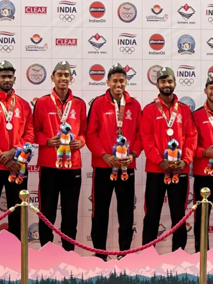 Our program develops players for success at every level, including senior competitions. It was a proud moment to see our trainee Anup Bangargi and his teammates secure a Bronze Medal for Team Maharashtra at the 38th National Games.