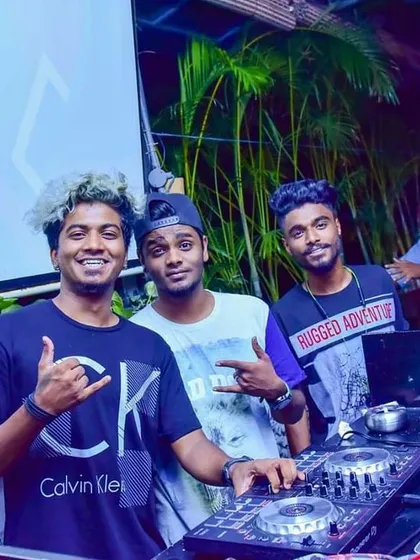 With my crew at the DJ booth. They say it's not possible, but with hard work and dedication, we're making our career goals a reality.