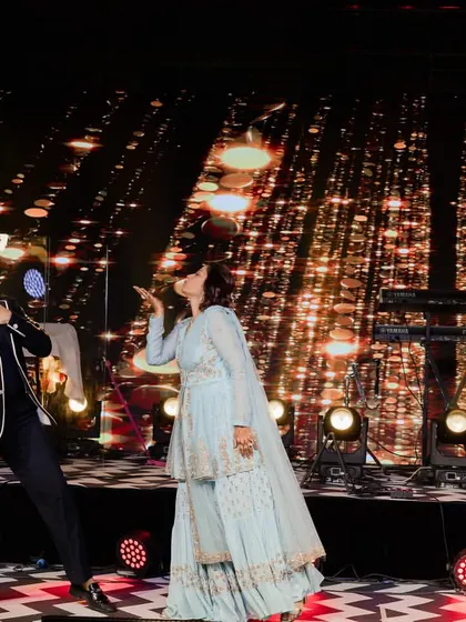 A playful dance by the couple's parents. It's so special when parents get on stage and have fun.