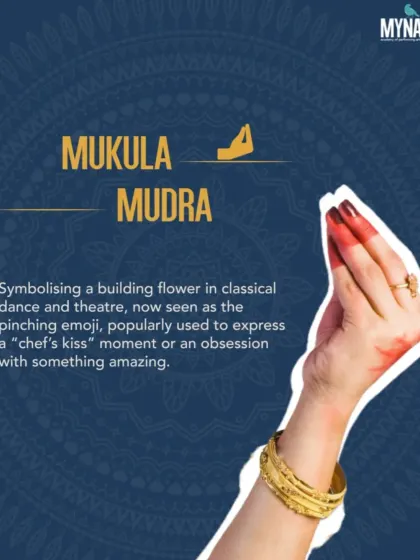 The Mukula Mudra, symbolizing a budding flower, is now the 'chef's kiss' emoji we use to express obsession with something amazing.