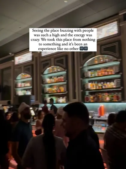 Seeing a space we designed from scratch, like the bar at Dave & Buster's, buzzing with people and energy is an incredible high. It’s a powerful reminder of why we do what we do.