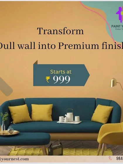 I can transform any dull wall into a premium finish, with services starting at an affordable price. My team specializes in all types of interior and exterior painting projects, big or small.